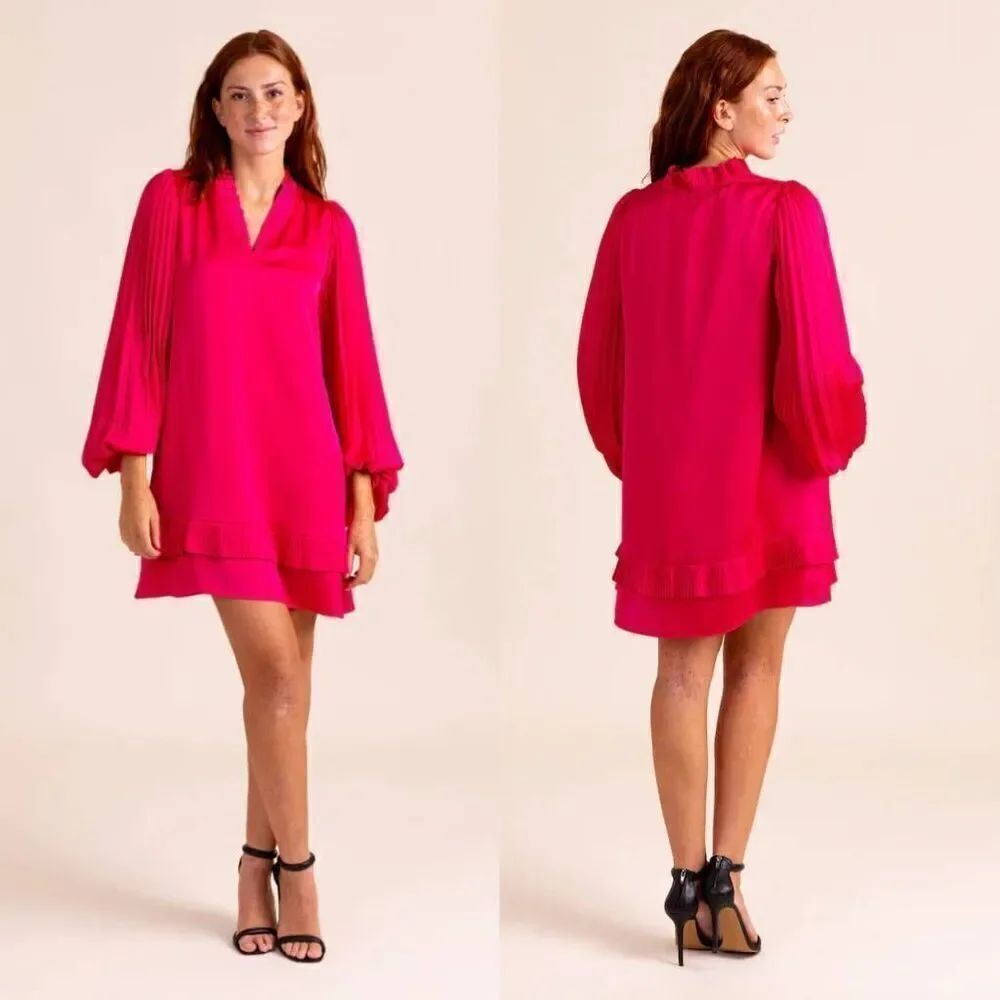 Alden Adair Liza Dress - Neon Pink $314